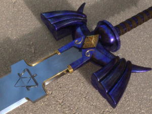 젤다의 전설에 나오는 마스터 소드 3D 모델