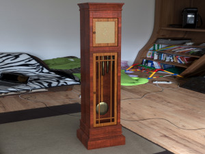 pendulum clock Model 3D