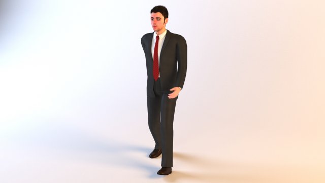 bussinesman 3D मॉडल .c4d .max .obj .3ds .fbx .stl .blend 