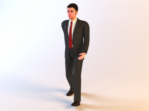 bussinesman 3D Model
