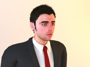 bussinesman 3D मॉडल