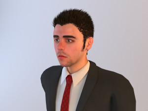 bussinesman 3D मॉडल