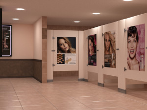 public bathroom 3Dモデル