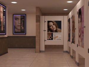 공중화장실 3D 모델