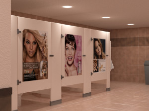 public bathroom 3D Модель