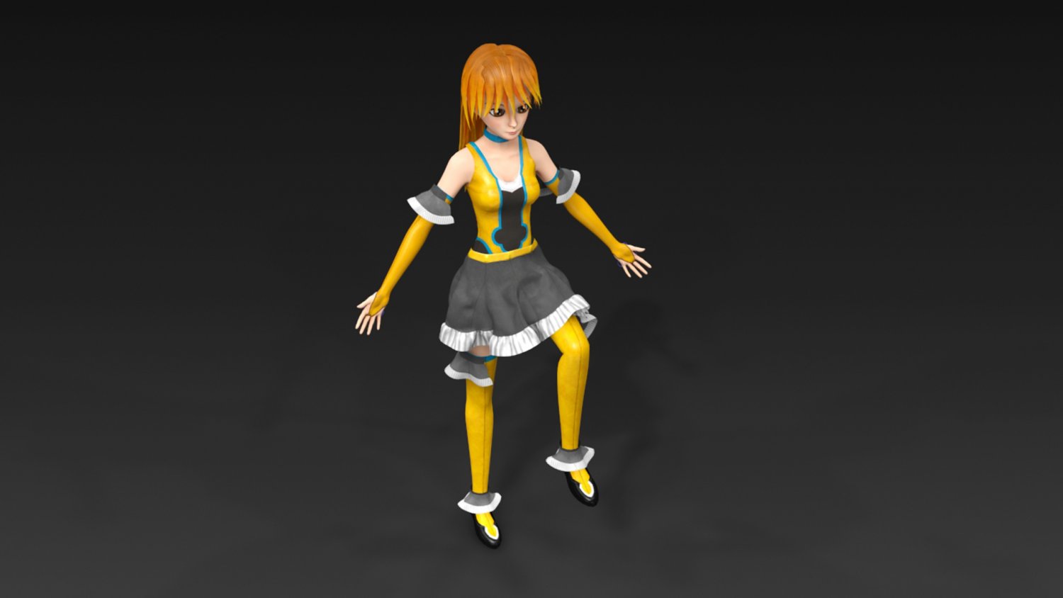 Garota de personagem de anime Low Poly pronta para jogo 39 Modelo 3D -  TurboSquid 1907707