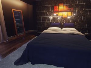 bedroom Model 3D