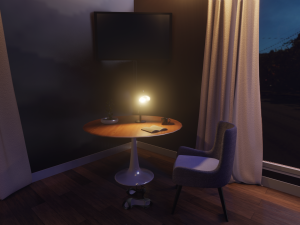 bedroom Model 3D