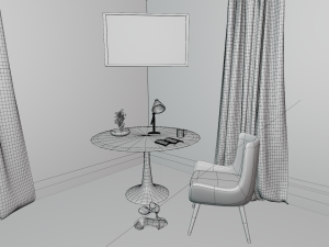 bedroom Model 3D