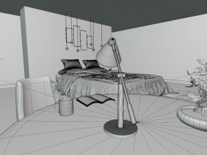 bedroom 3D Model