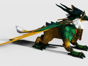 griffin gryphon Modèle 3D