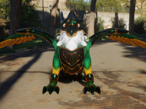 griffin gryphon Modèle 3D