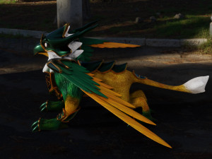 griffin gryphon Modèle 3D