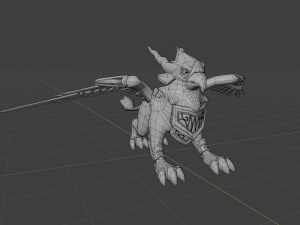 griffin gryphon Modèle 3D