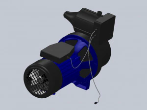 motor with controller 3D Model