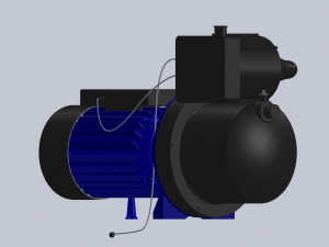 motor with controller 3D मॉडल