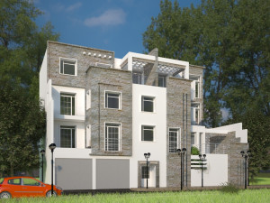 villa exterior visualisation 3D 模型