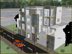 villa exterior visualisation 3D 模型