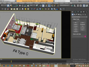 3d plan house Model 3D