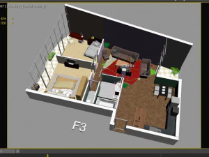 3d plan house 3D Model