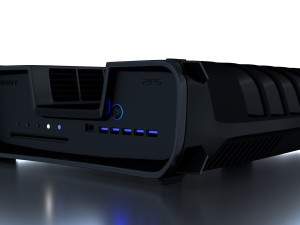sony playstation 5 devkit 3D 模型