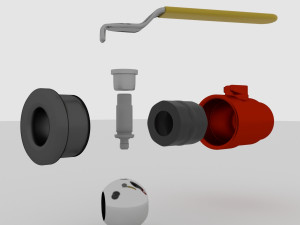 valve 3D-Modell