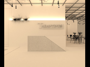 steakhouse tarantinos Modello 3D