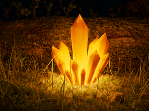glowing crystals 3D Model
