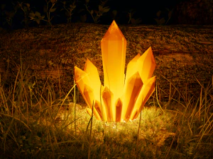 glowing crystals 3D Model