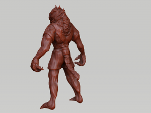 alien sculpture Modelo 3D