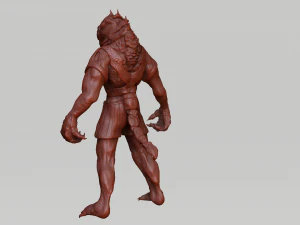 alien sculpture 3D Model