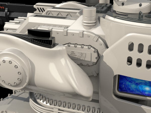 scifi Modello 3D