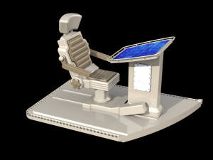scifi chair Modelo 3D
