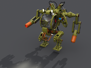 lander 3D Model