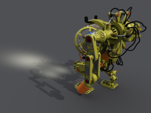 lander Modelo 3D