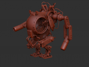lander Modelo 3D