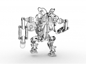 lander Modelo 3D