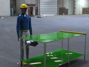 table saw 3D मॉडल