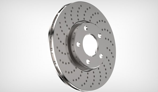 disk brake 3D मॉडल .c4d .max .obj .3ds .fbx .stl .blend 