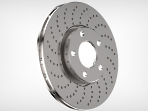disk brake 3D मॉडल