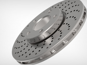 disk brake 3D मॉडल