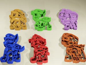 Archivo STL Patrulla Canina Liberty 🧷・Diseño para descargar y imprimir en  3D・Cults