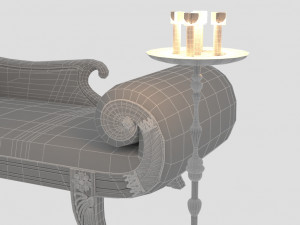 roman furniture 3D Model