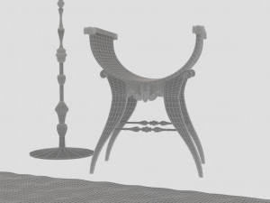roman furniture 3D Model