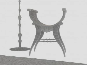 roman furniture 3D Model