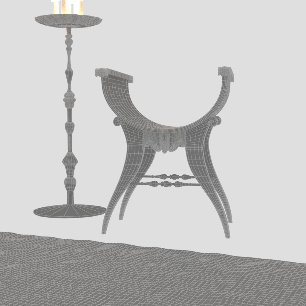 Roman Furniture 3d Model In Set 3dexport