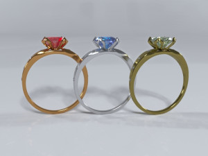 simple ring 3D Model