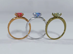simple ring 3D Model