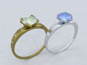simple ring 3D Model