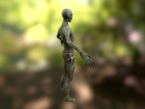 zombie animated 3Dモデル